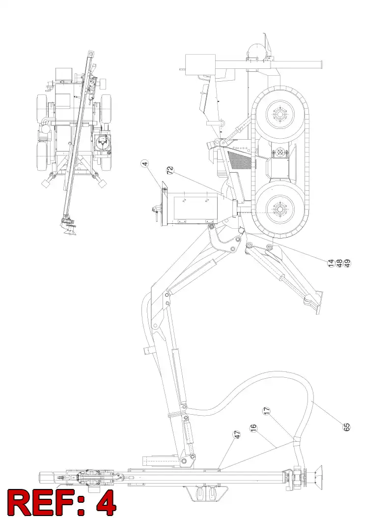 31120718 311 207 18 DUST COLLECTOR - Sandvik Technical Drawing