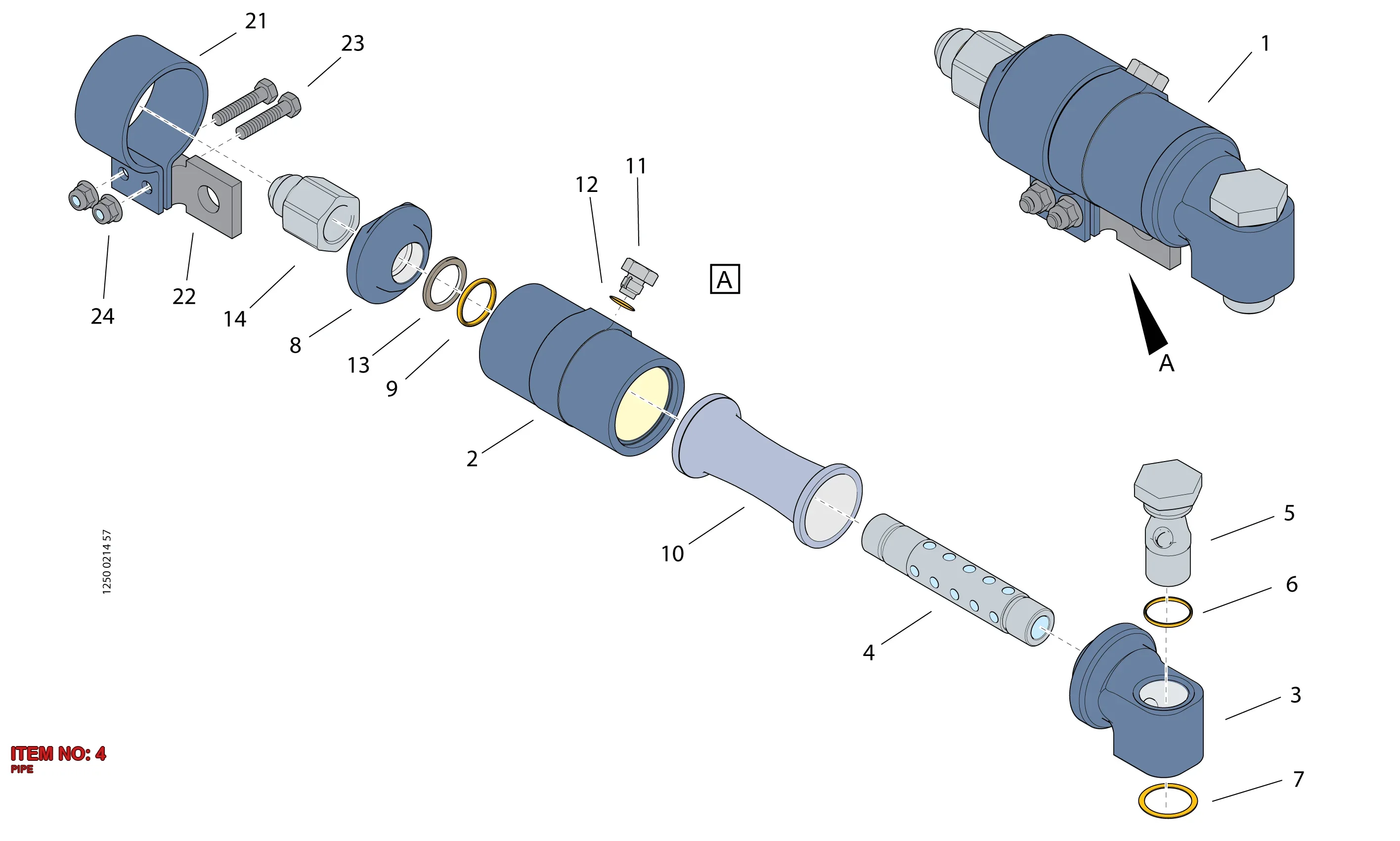 3115 2886 00 – TUBE - Technical Drawing