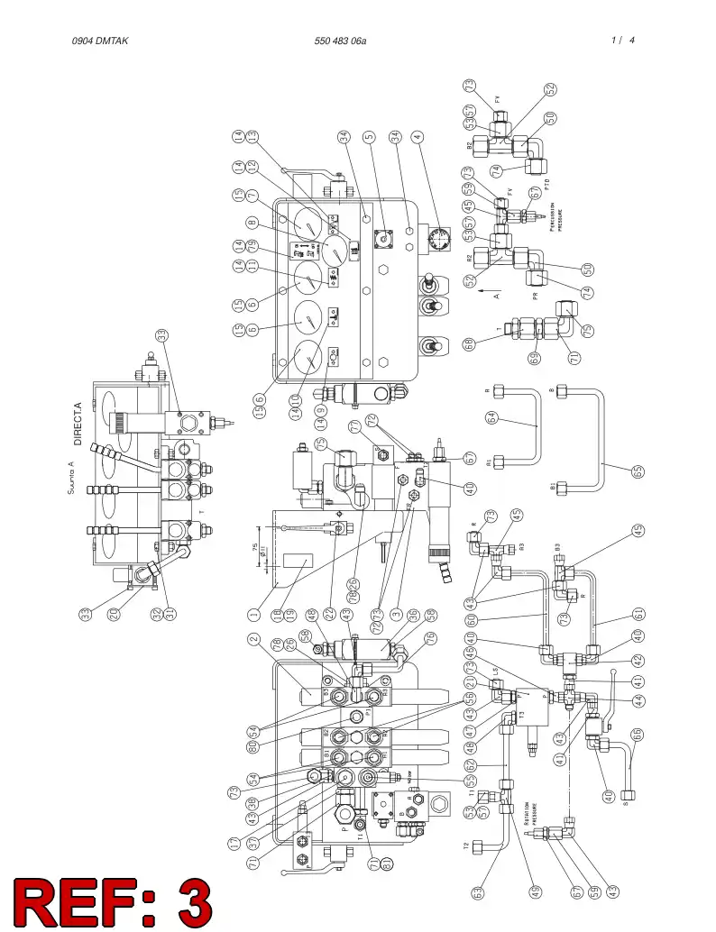 31229708 312 297 08 Valve plate - Sandvik Technical Drawing