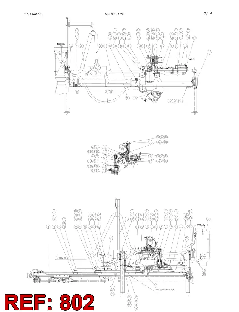 31234798 312 347 98 PNEUM.CIRCUIT (DRILLING) - Sandvik Technical Drawing