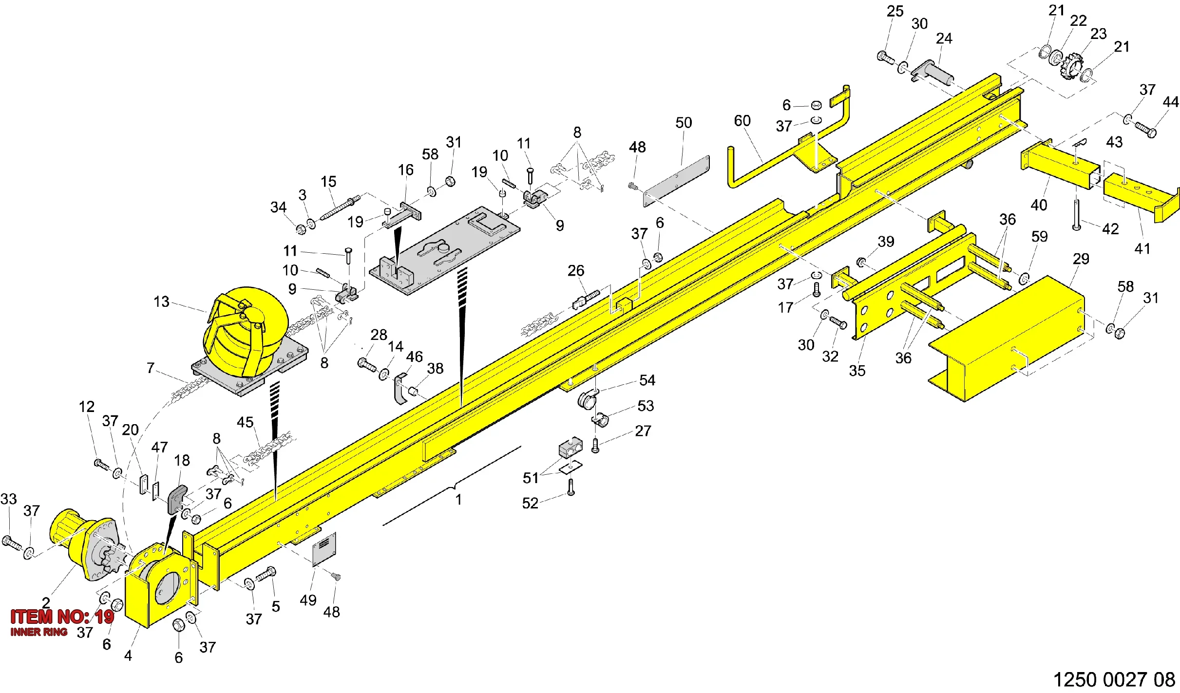 3125 0213 00 INNER RING - Technical Drawing