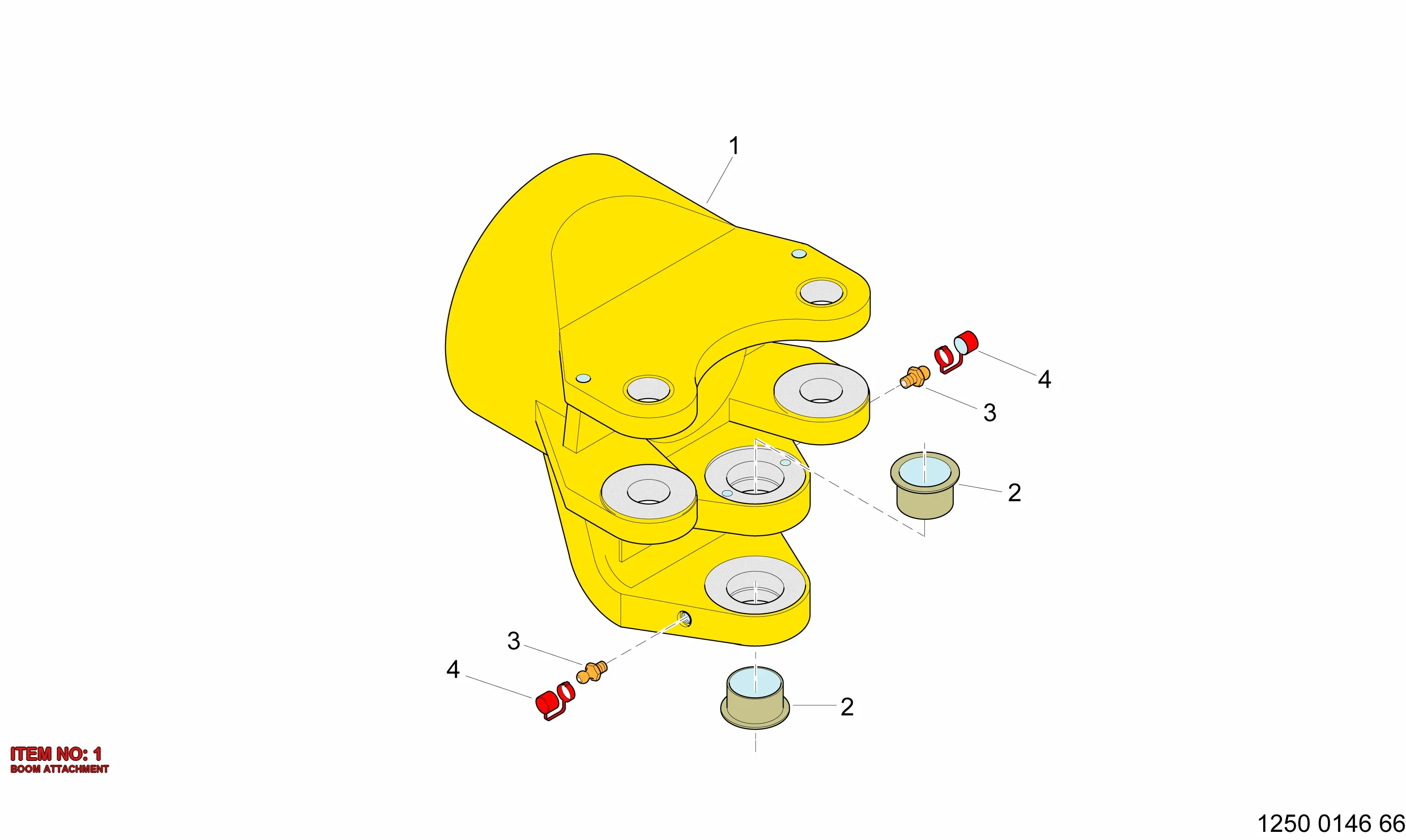 3125 4855 09 BOOM ATTACHMENT - Technical Drawing