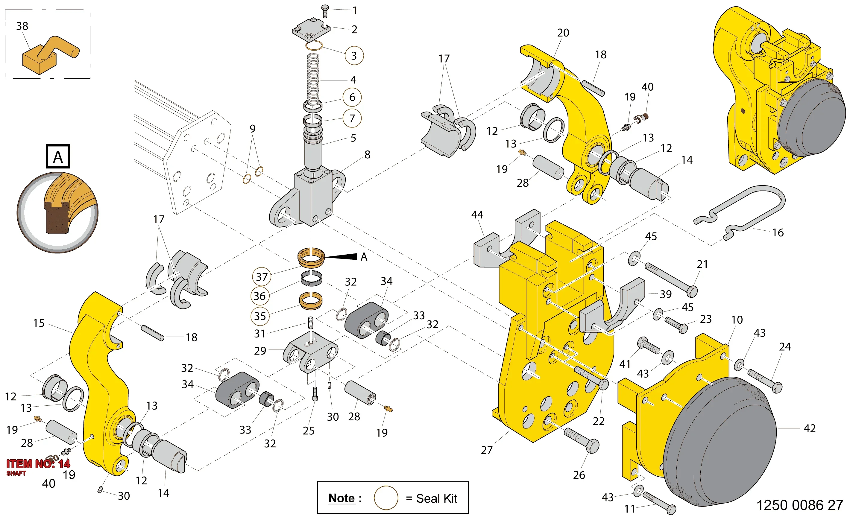 3128 2011 00 SHAFT - Technical Drawing