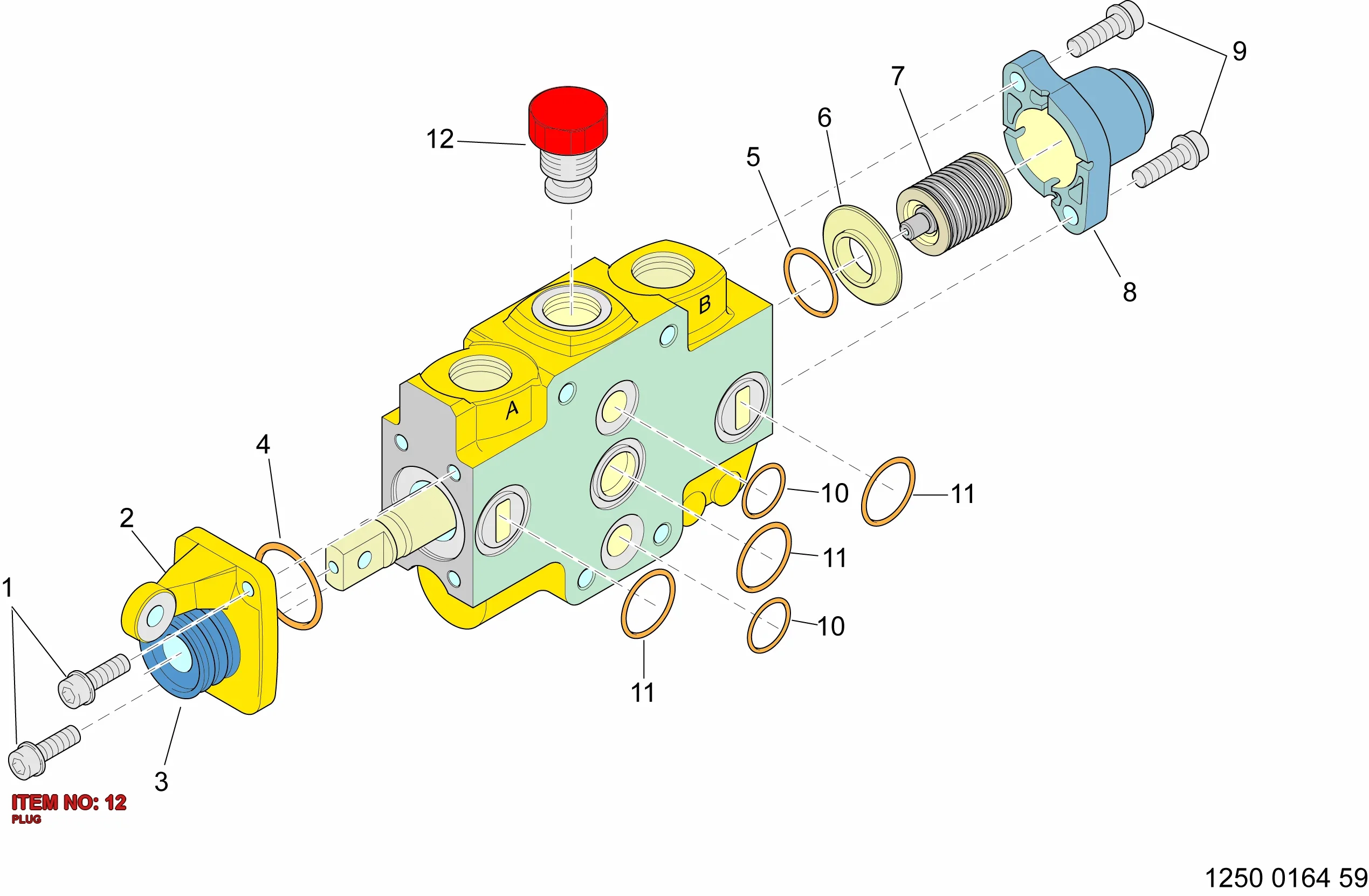 3128 2091 40 PLUG - Technical Drawing