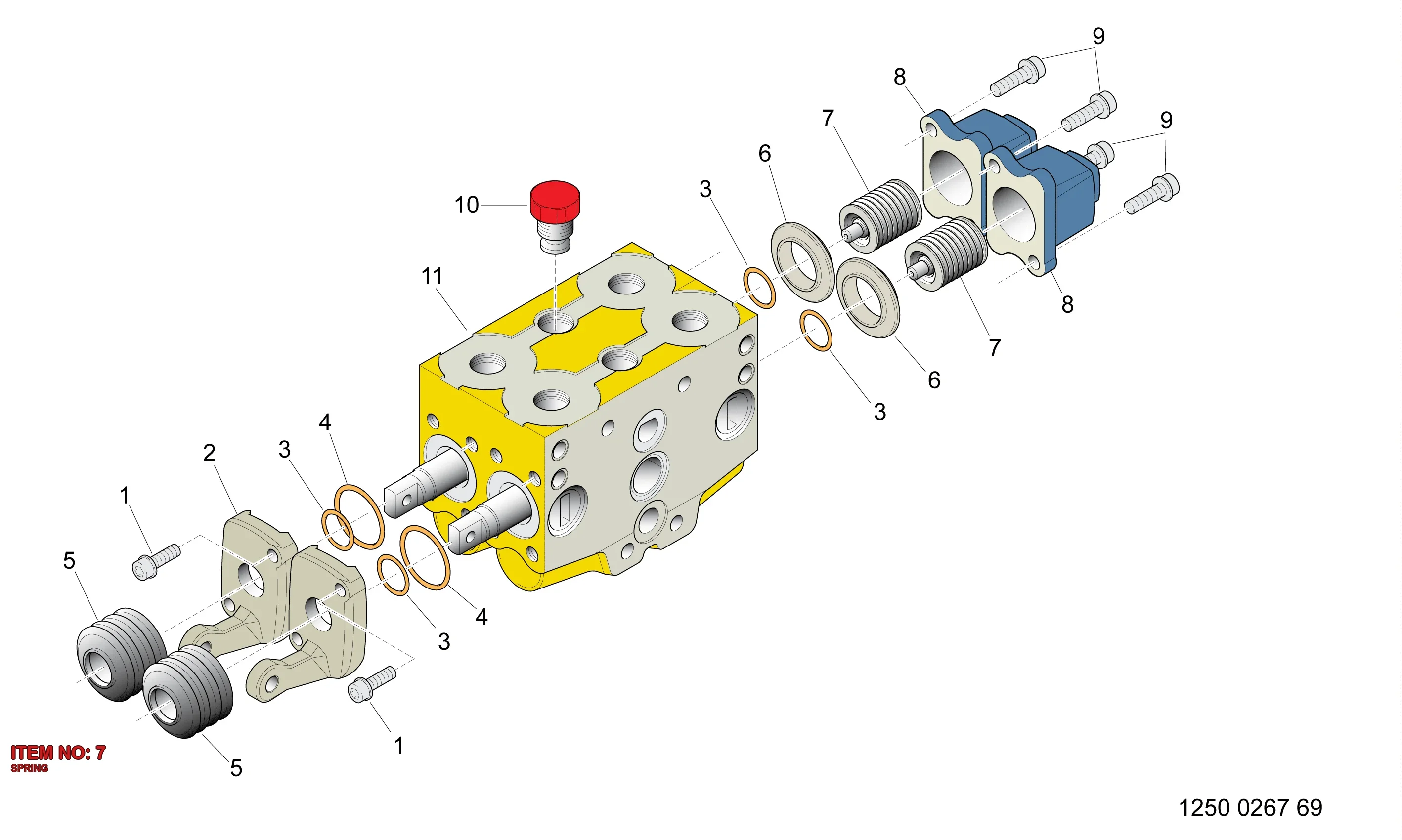 3128 2091 84 SPRING - Technical Drawing