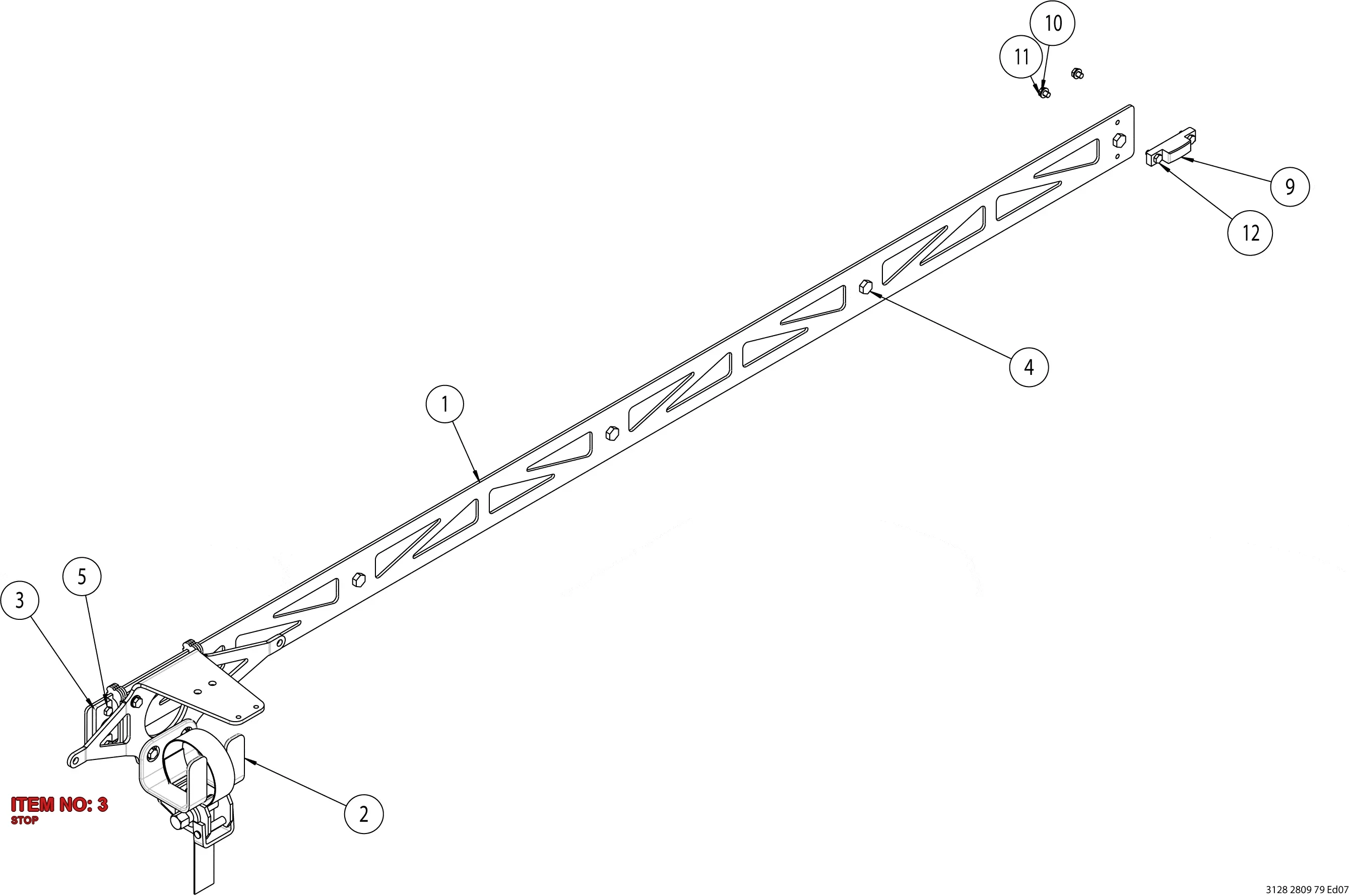 3128 2809 78 STOP - Technical Drawing