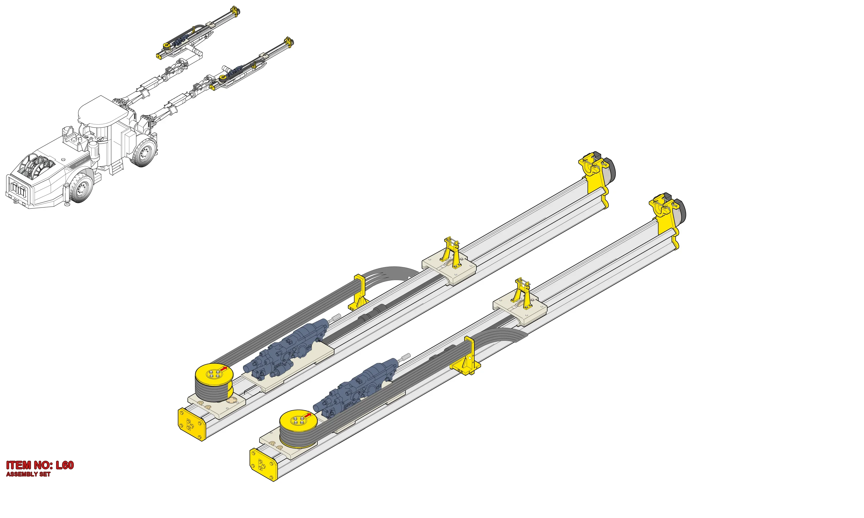 3128 3013 00 ASSEMBLY SET - Technical Drawing