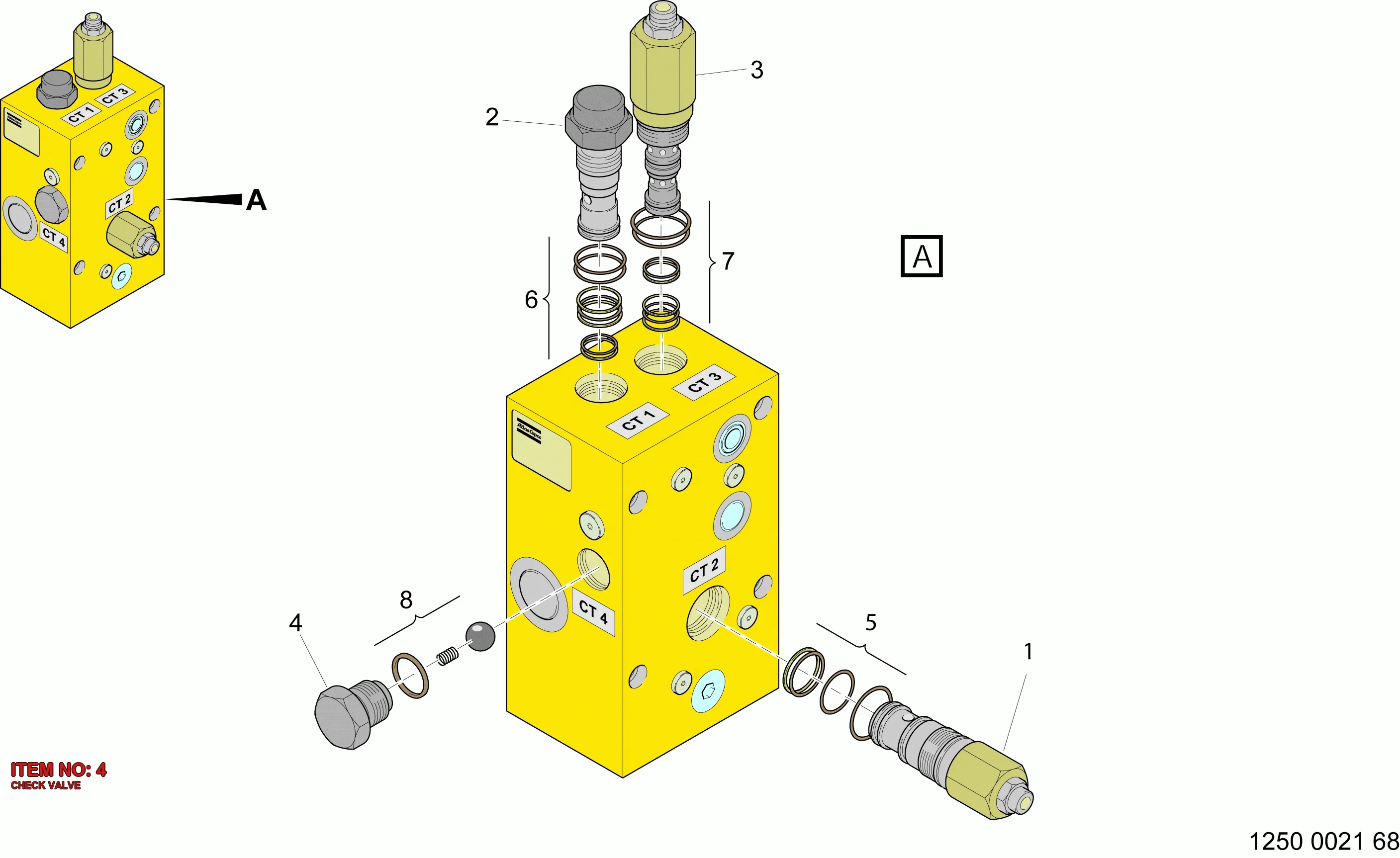 3128 3024 28 CHECK VALVE - Technical Drawing