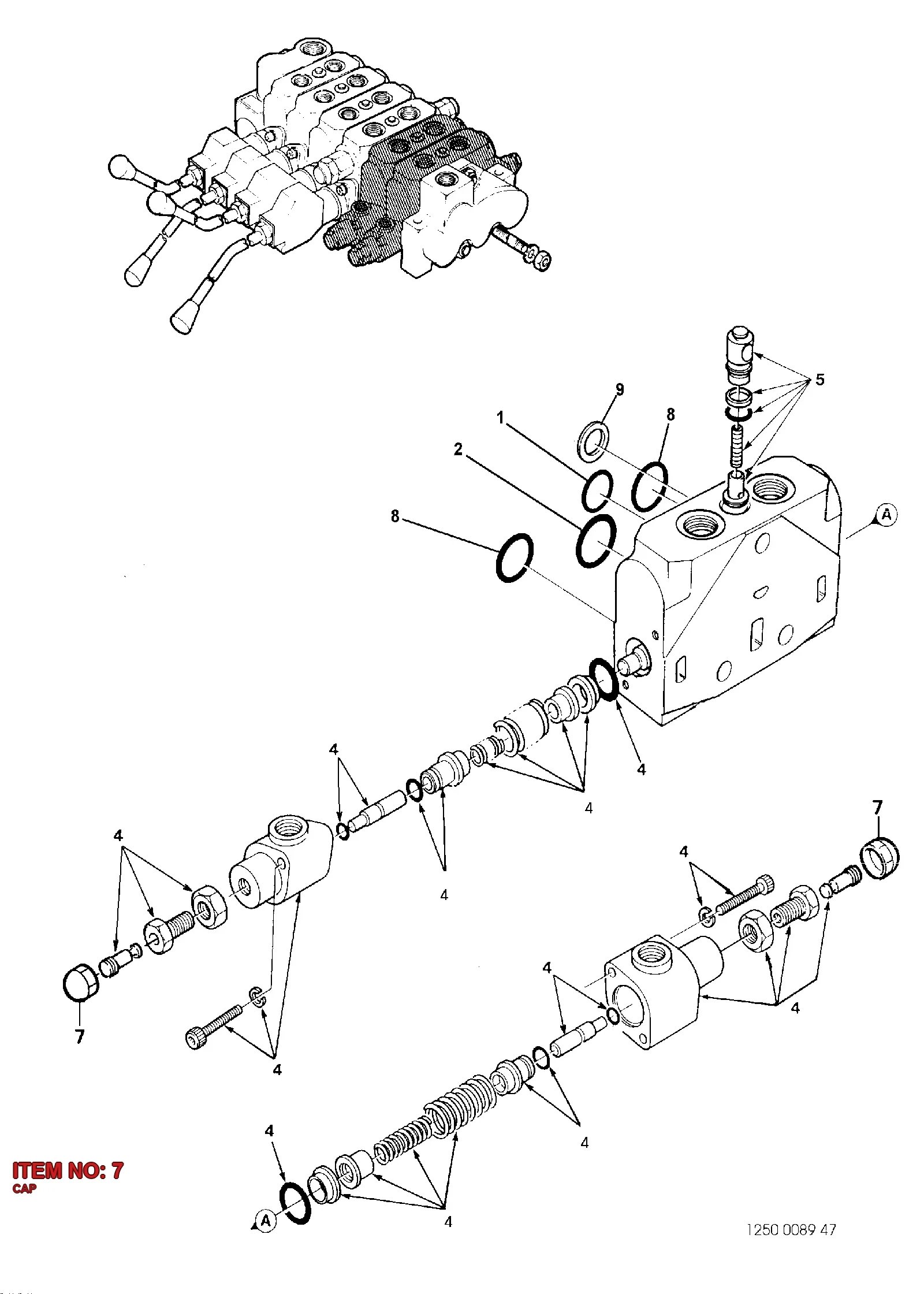 3128 3045 50 CAP - Technical Drawing