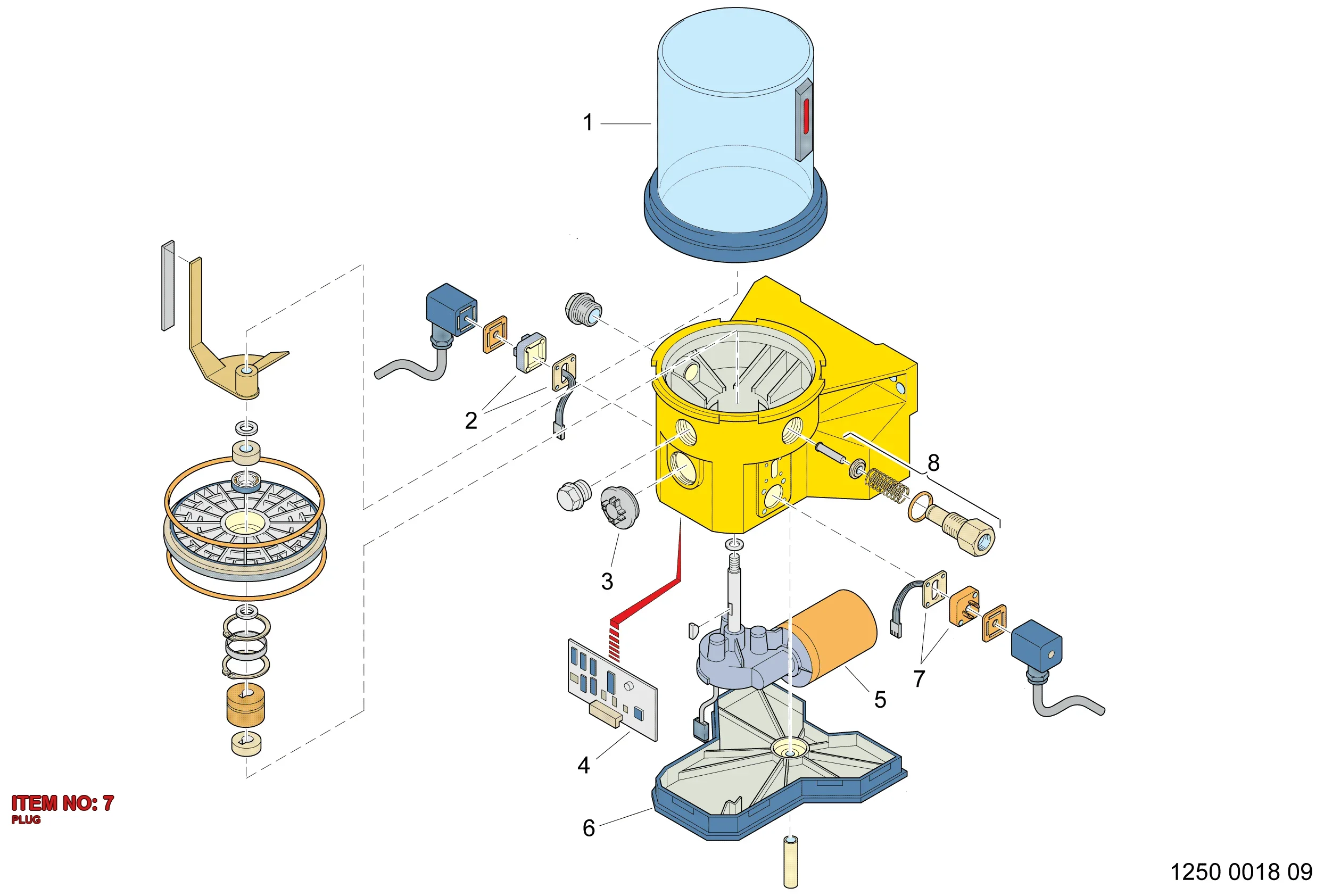 3128 3049 48 PLUG - Technical Drawing