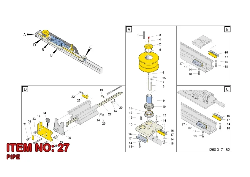 3128 3051 75 PIPE - Technical Drawing