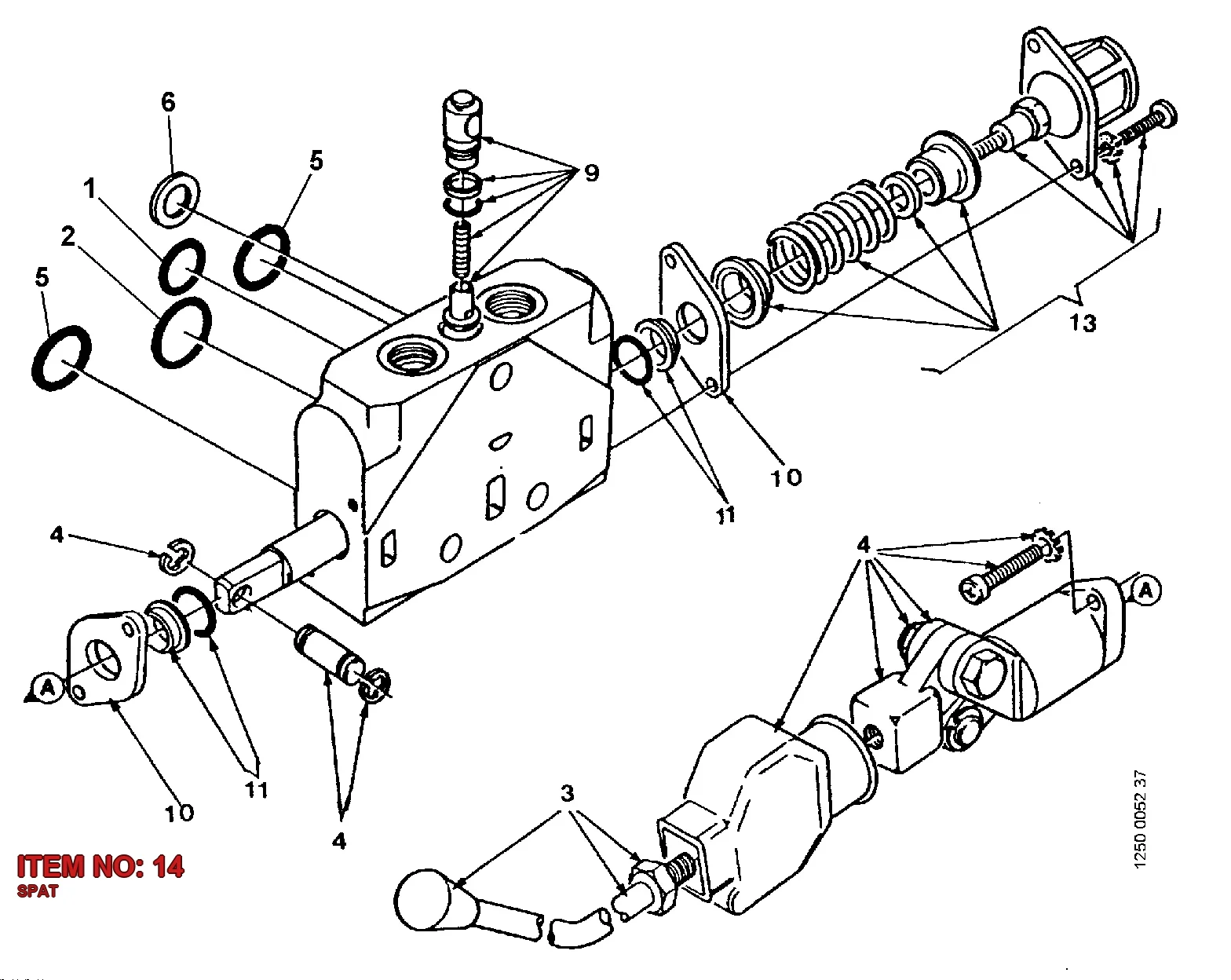 3128 3053 90 SPAT - Technical Drawing