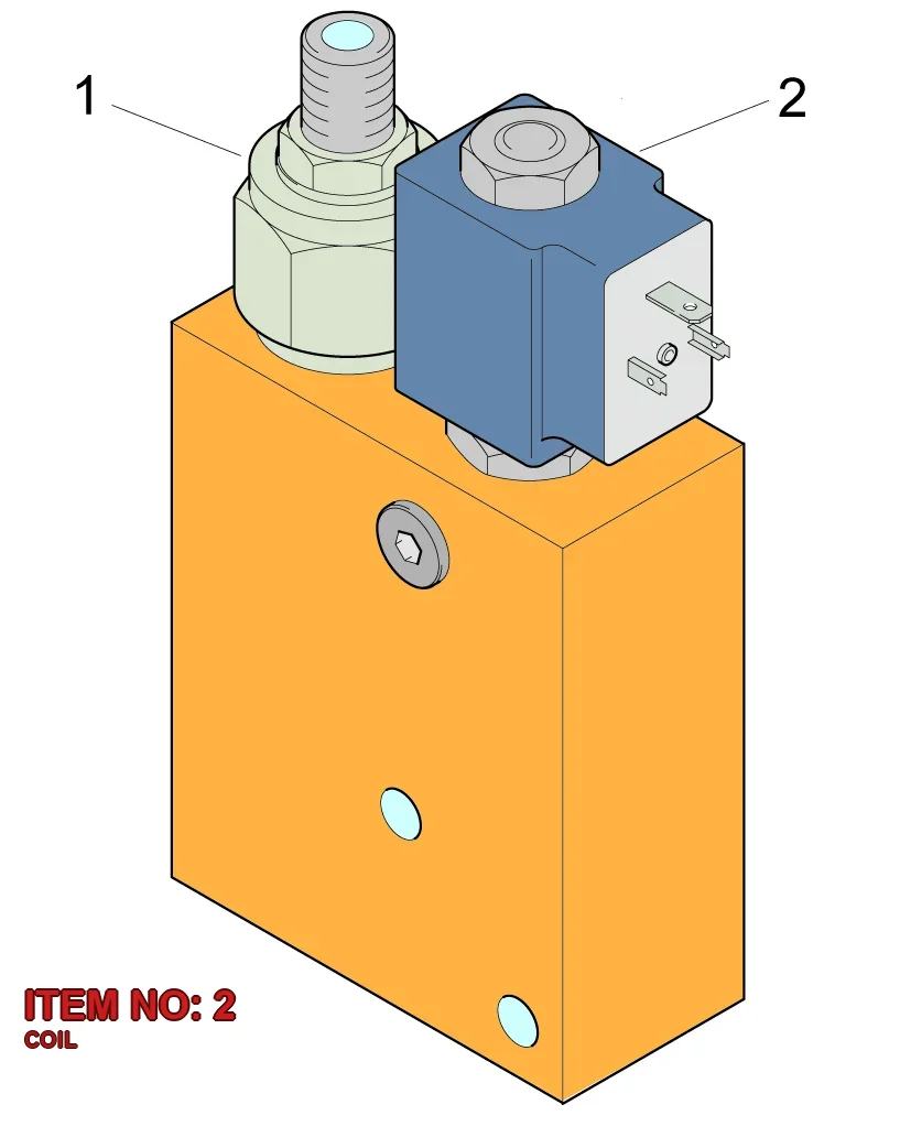 3128 3087 29 COIL - Technical Drawing