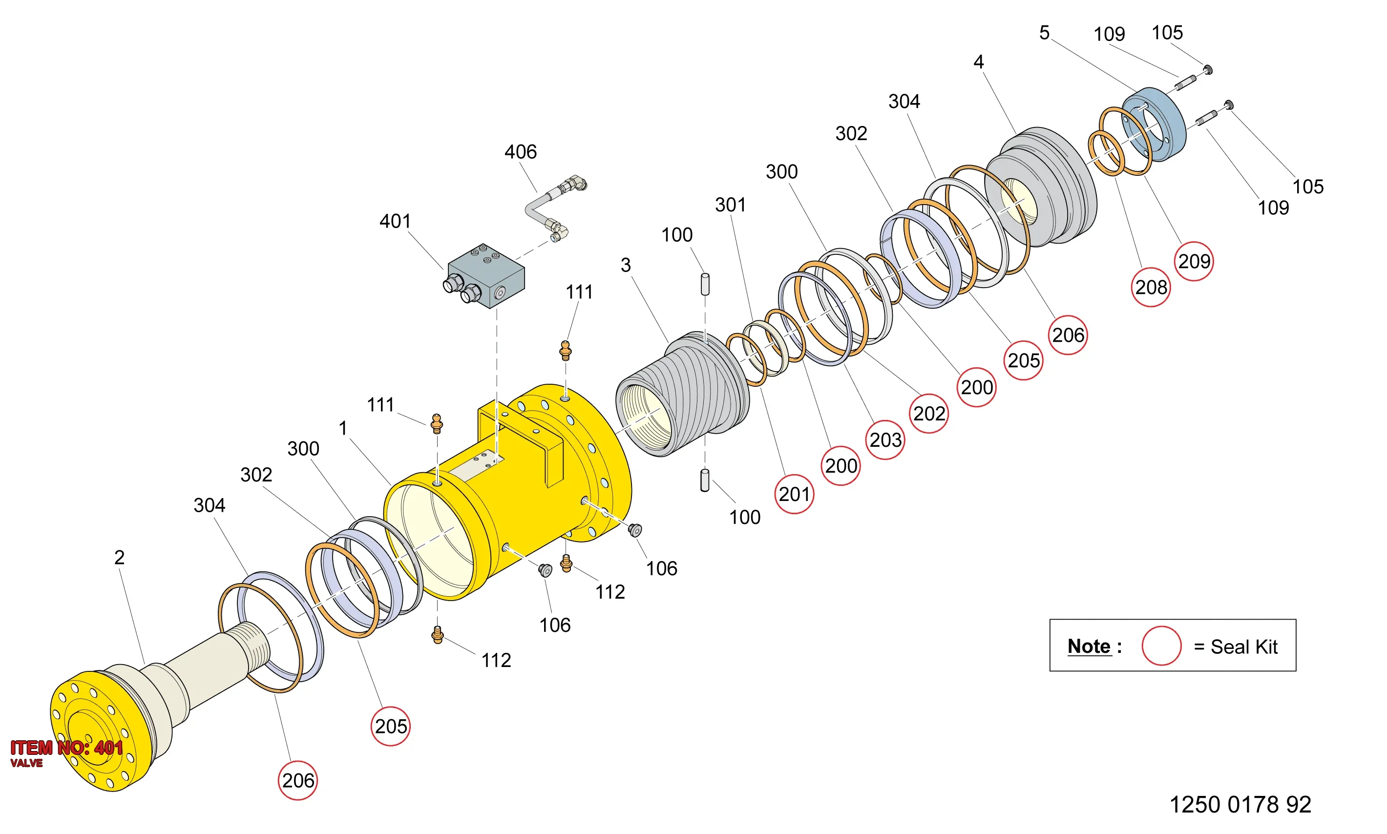 3128 3127 12 VALVE - Technical Drawing