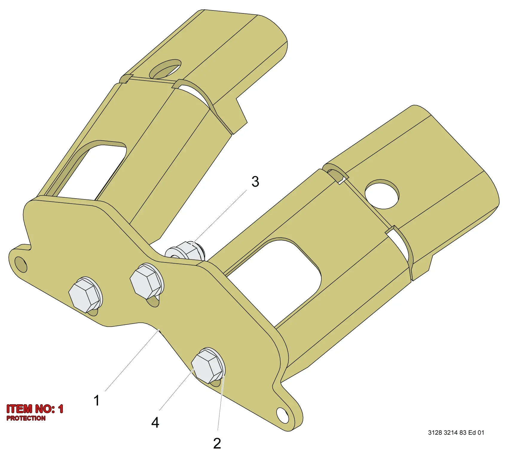 3128 3133 58 PROTECTION - Technical Drawing