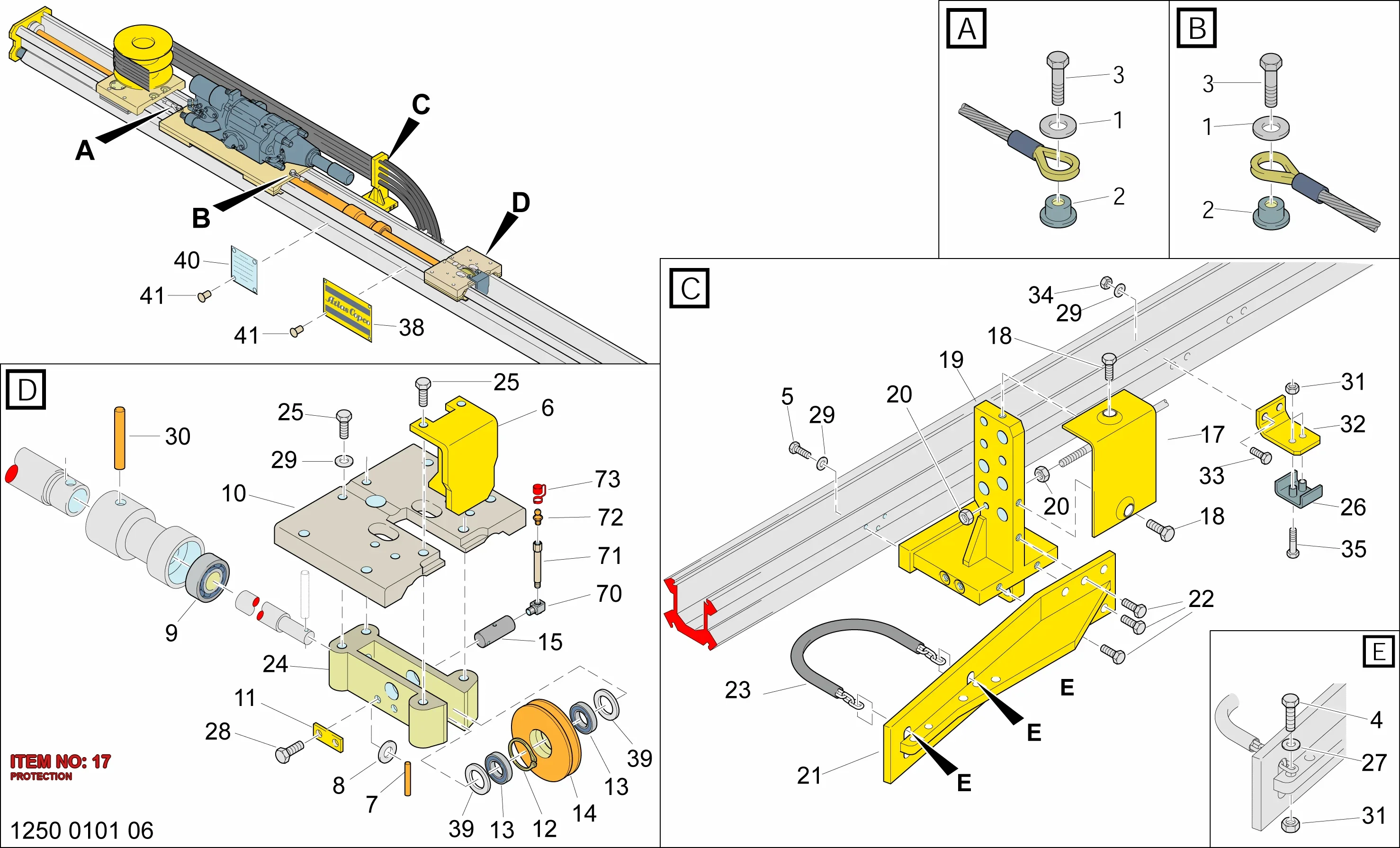 3128 3134 42 PROTECTION - Technical Drawing