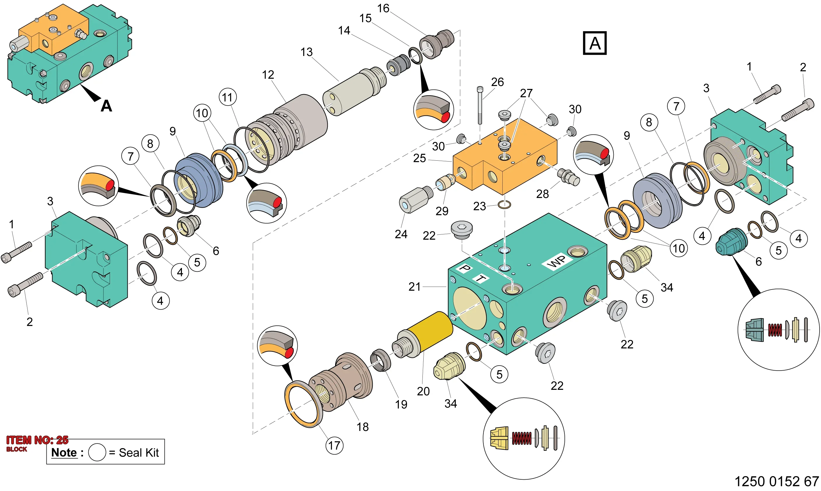 3128 3167 72 BLOCK - Technical Drawing