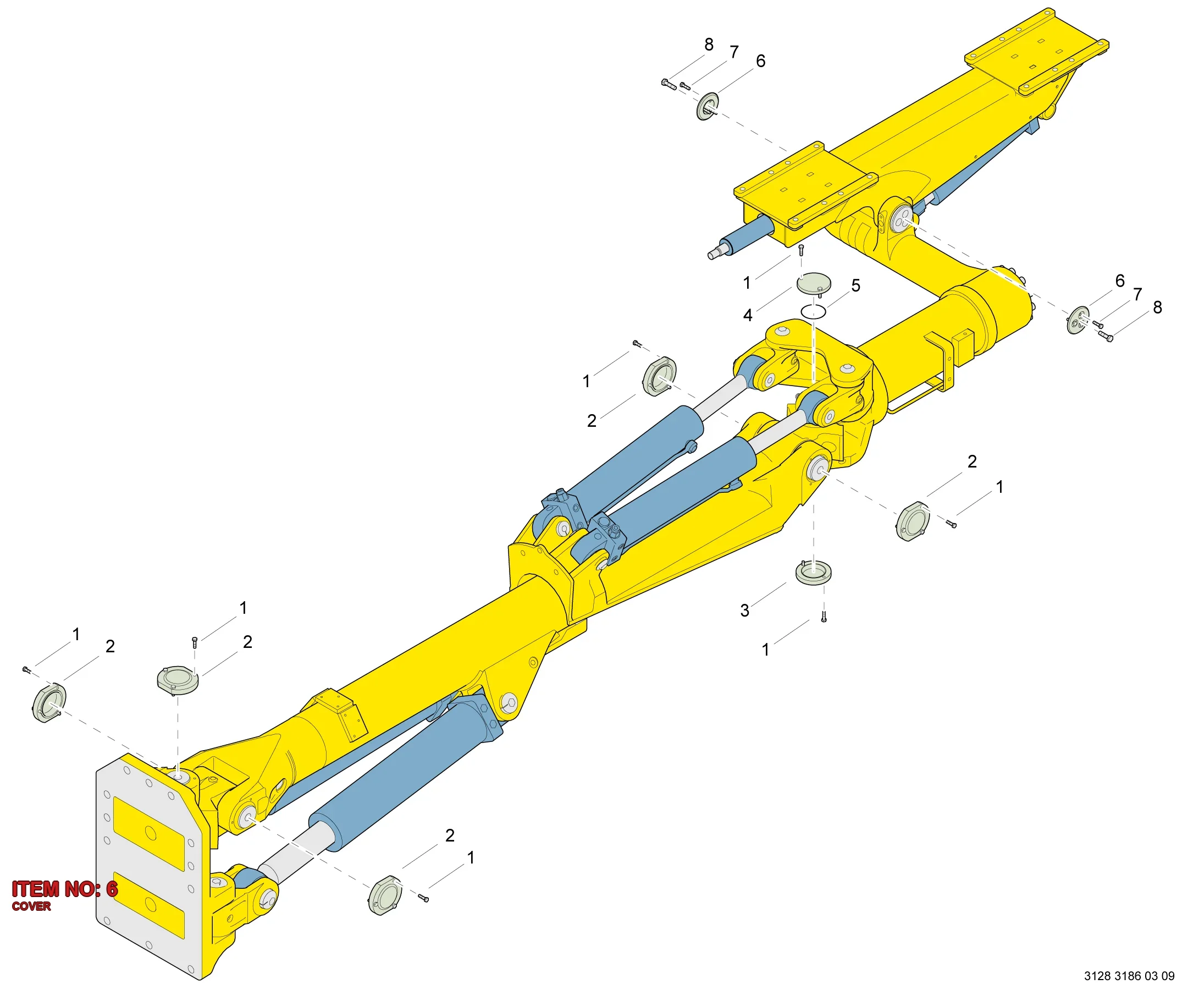 3128 3185 31 COVER - Technical Drawing