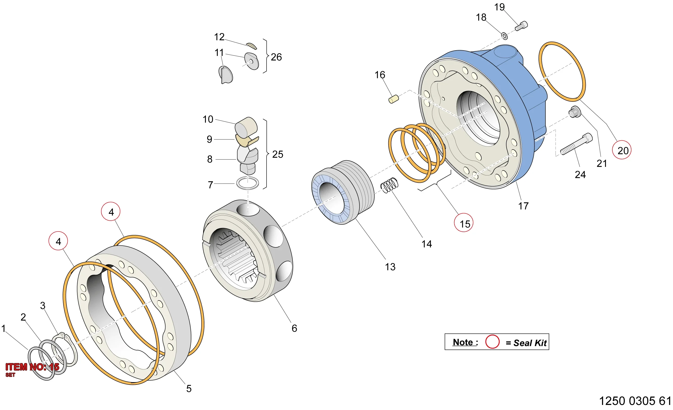 3128 3244 63 SET - Technical Drawing