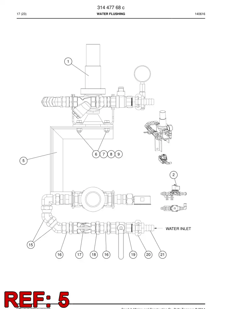 31334398a 313 343 98a BRACKET - Sandvik Technical Drawing