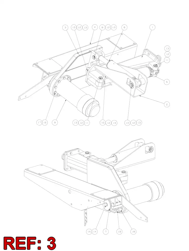 31364528 313 645 28 SWING PIECE - Sandvik Technical Drawing