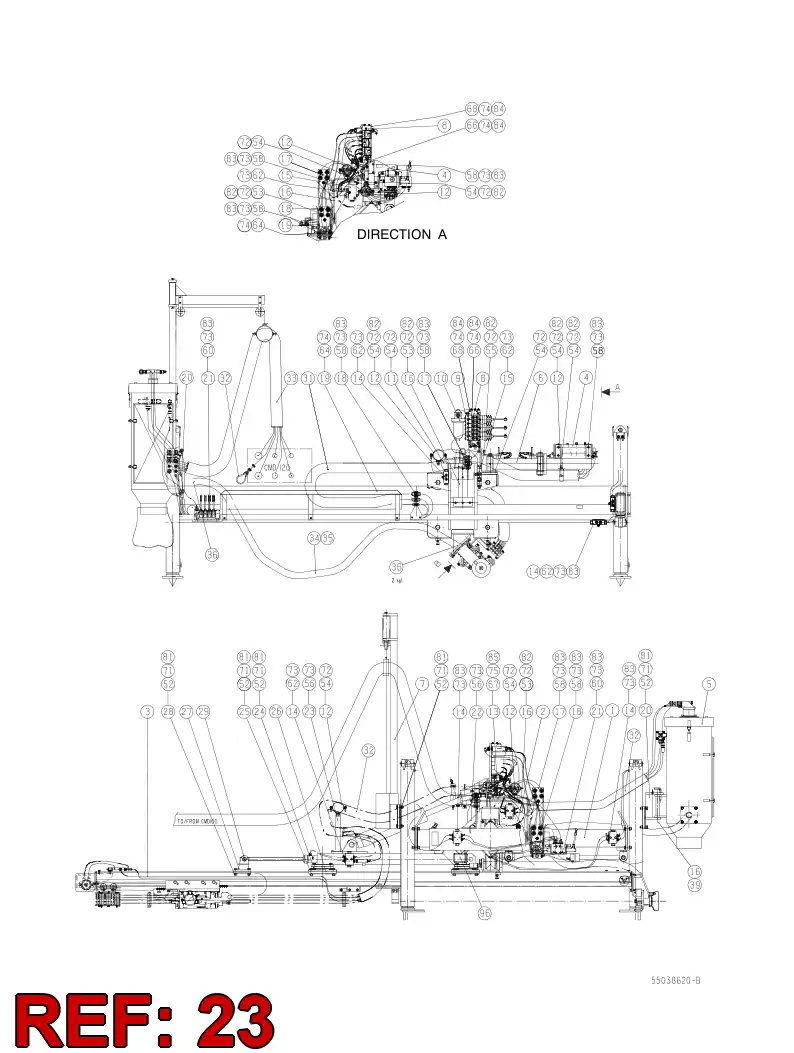 31370928a 313 709 28a SUPPORT - Sandvik Technical Drawing