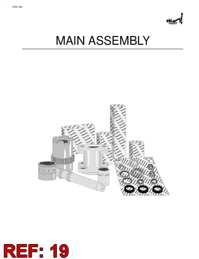 31371408 313 714 08 HOSE GUIDE - Sandvik Technical Drawing