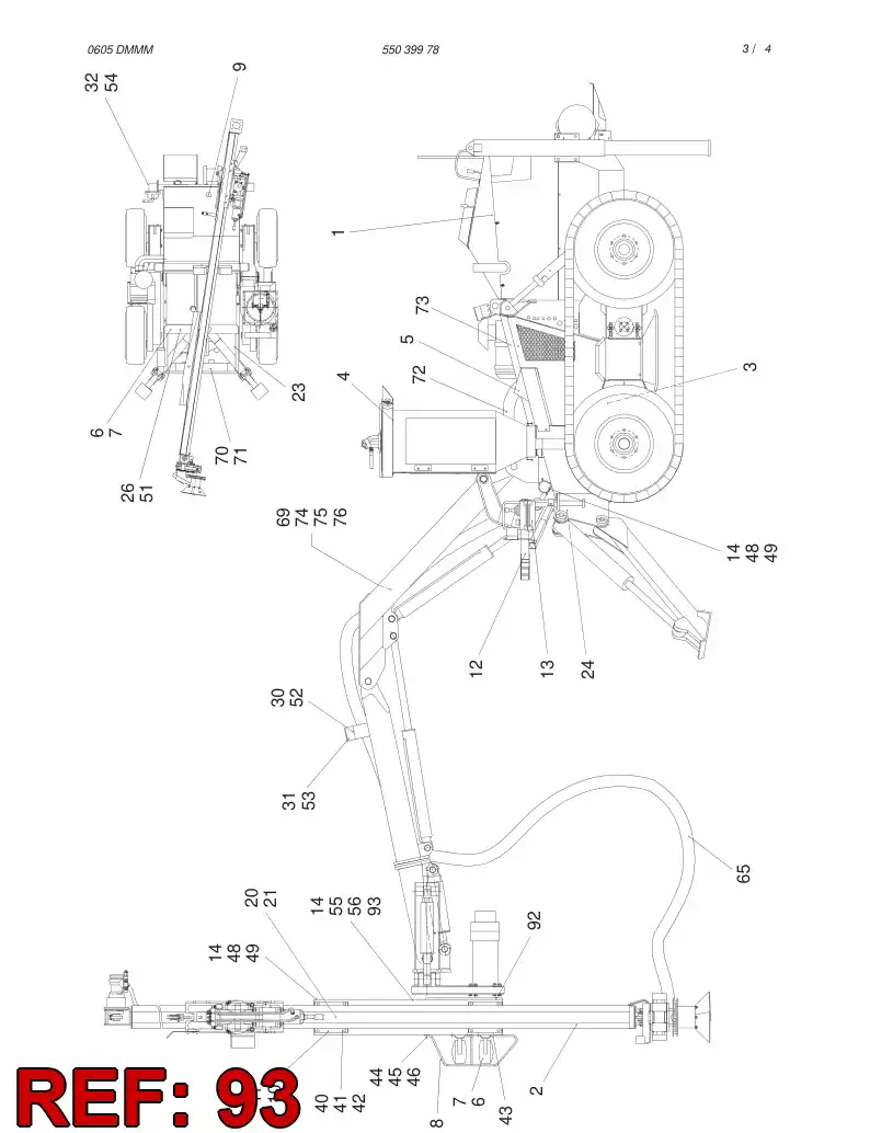 31387488 313 874 88 SUPPORT - Sandvik Technical Drawing