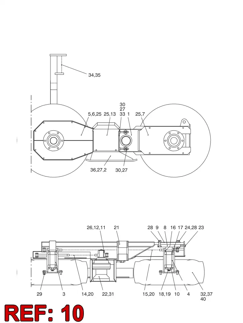 31404168 314 041 68 SLIDE PIECE - Sandvik Technical Drawing