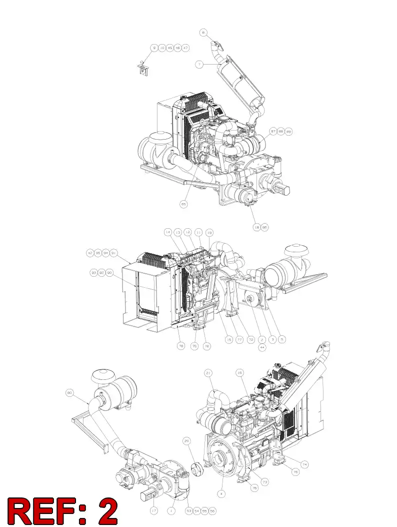 31408918 314 089 18 MIDDLE PIECE - Sandvik Technical Drawing