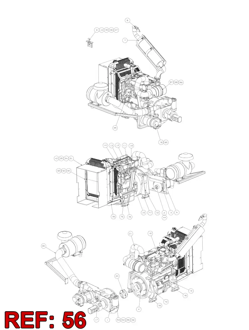 31417788 314 177 88 FUEL HOSE - Sandvik Technical Drawing