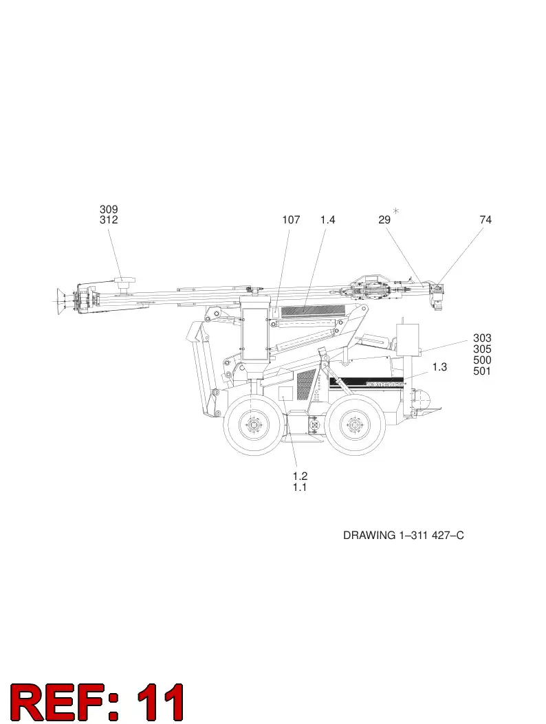 31428568 314 285 68 RPM - Sandvik Technical Drawing