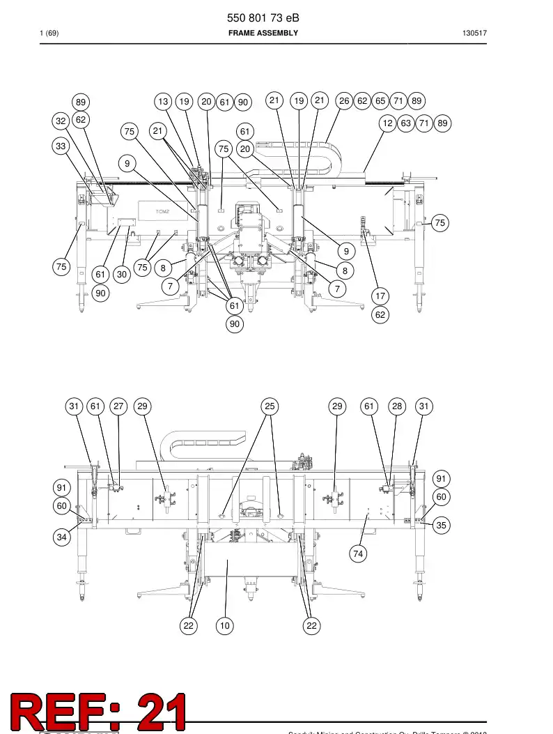 31440008 314 400 08 Bushing - Sandvik Technical Drawing