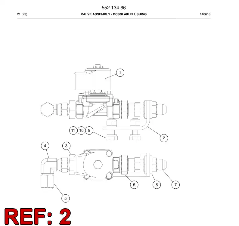 31447918 314 479 18 BRACKET - Sandvik Technical Drawing