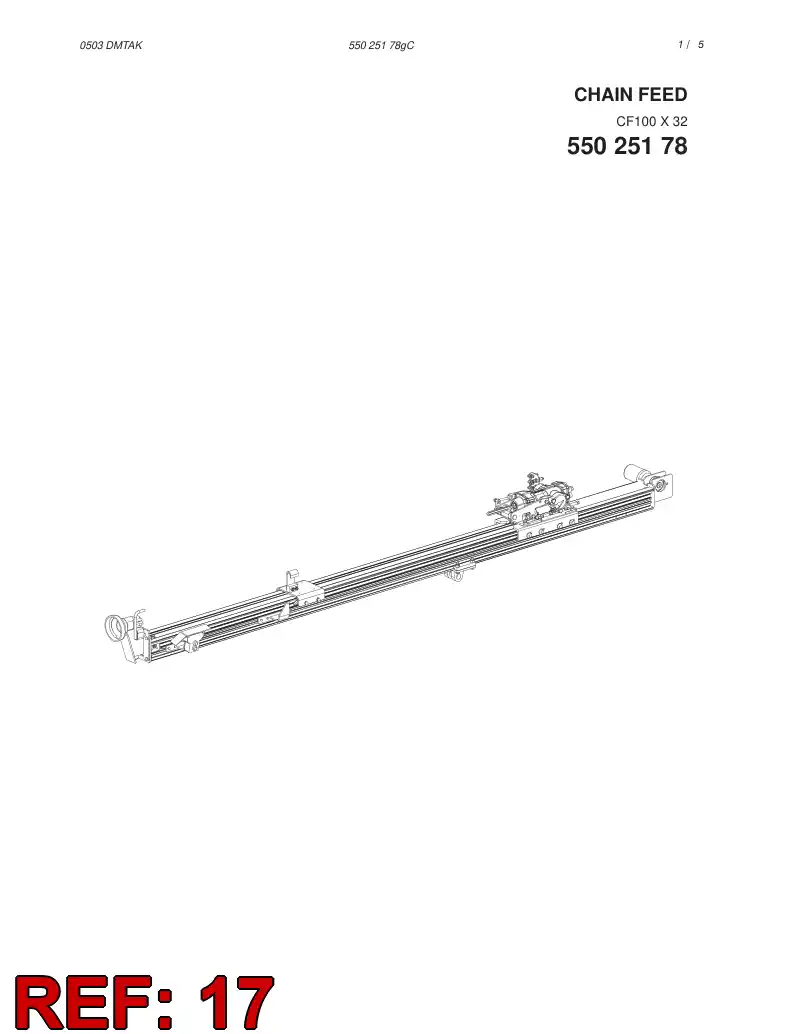 31448238 314 482 38 Shaft - Sandvik Technical Drawing