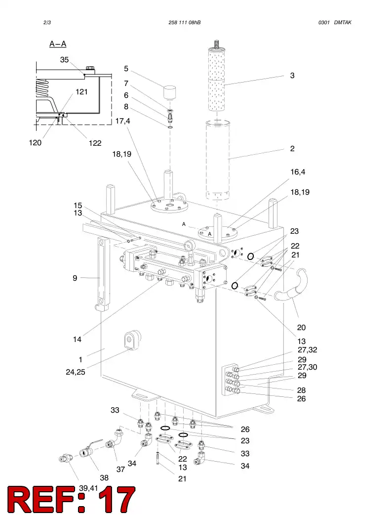 31463118 314 631 18 COVER - Sandvik Technical Drawing