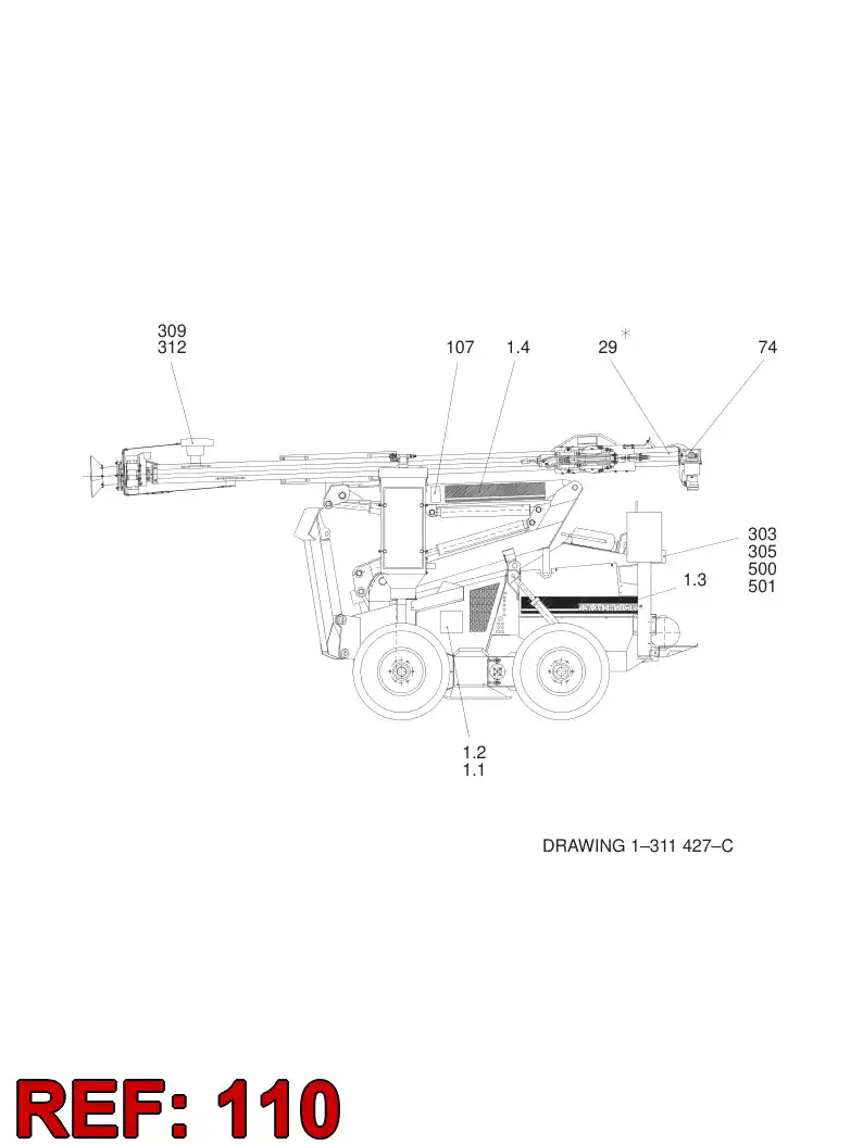 31493898 314 938 98 STICKER - Sandvik Technical Drawing
