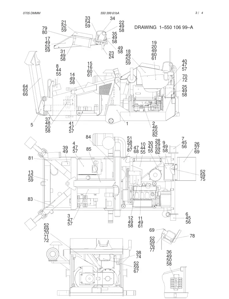 31498279 314 982 79 EU-PARTS - Sandvik Technical Drawing