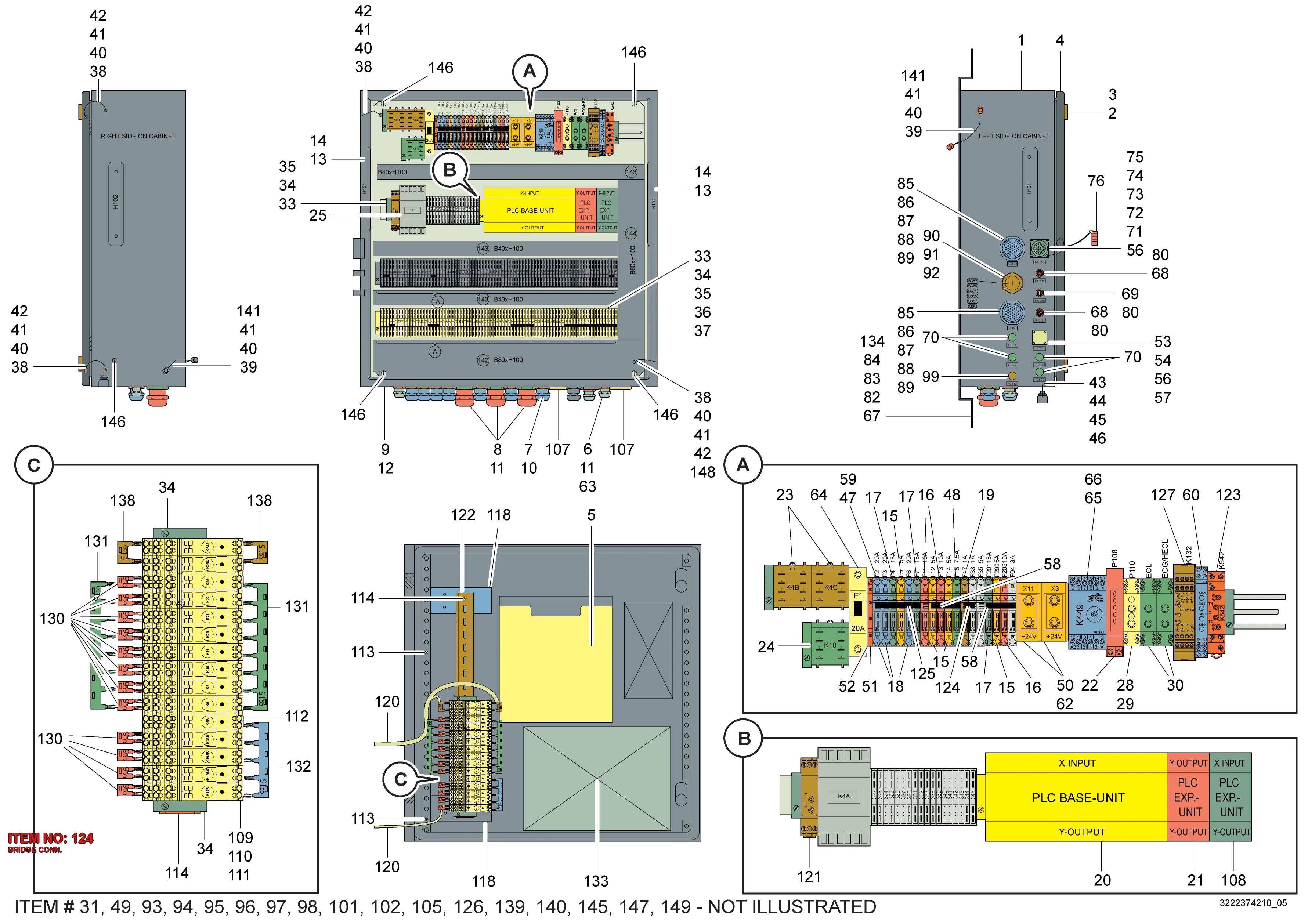 3176 0014 93 BRIDGE CONN. - Technical Drawing