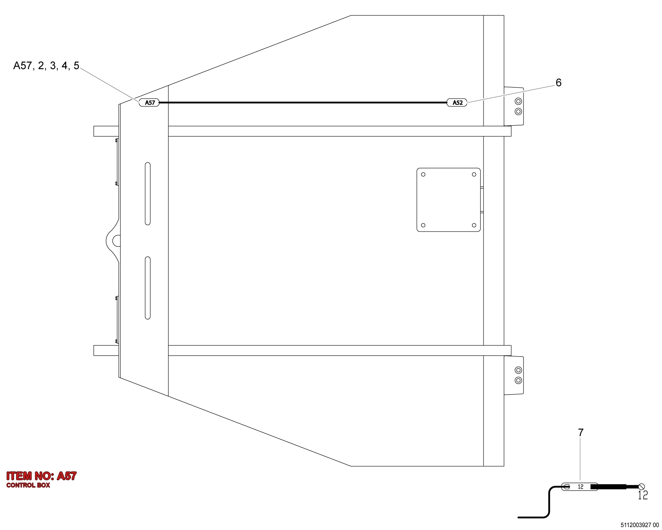 3176 0029 24 CONTROL BOX - Technical Drawing