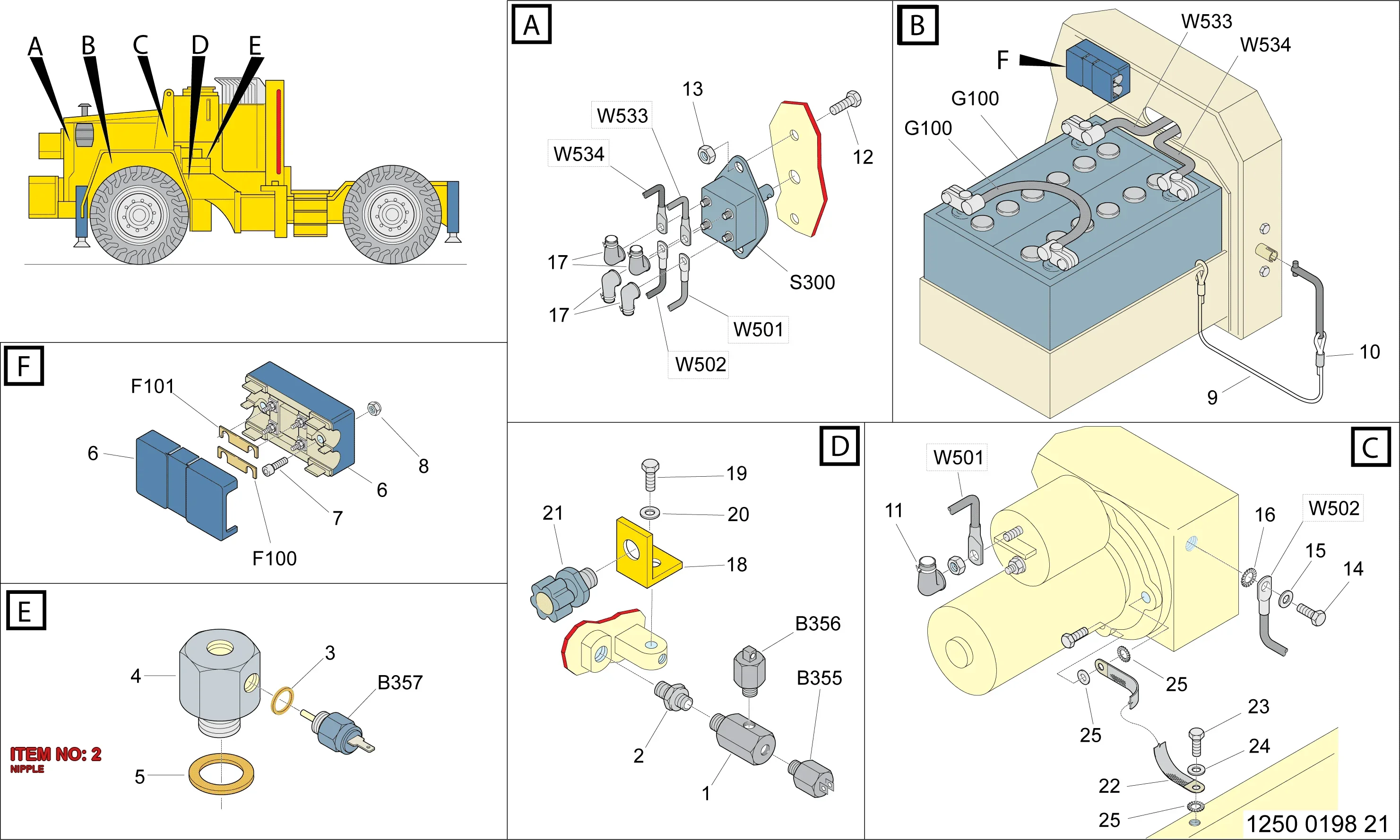 3176 1942 00 NIPPLE - Technical Drawing