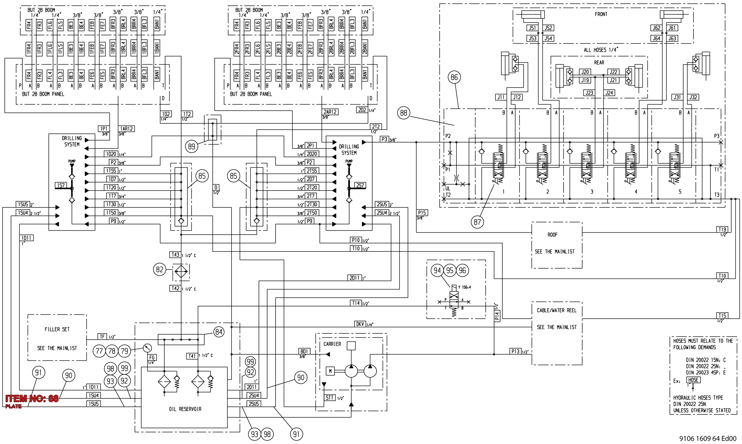 3176 7570 00 PLATE - Technical Drawing
