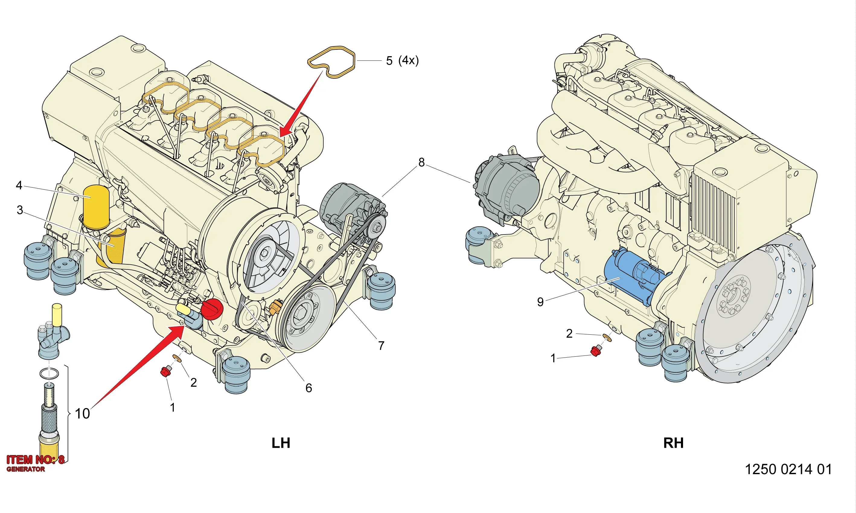 3177 0002 19 GENERATOR - Technical Drawing