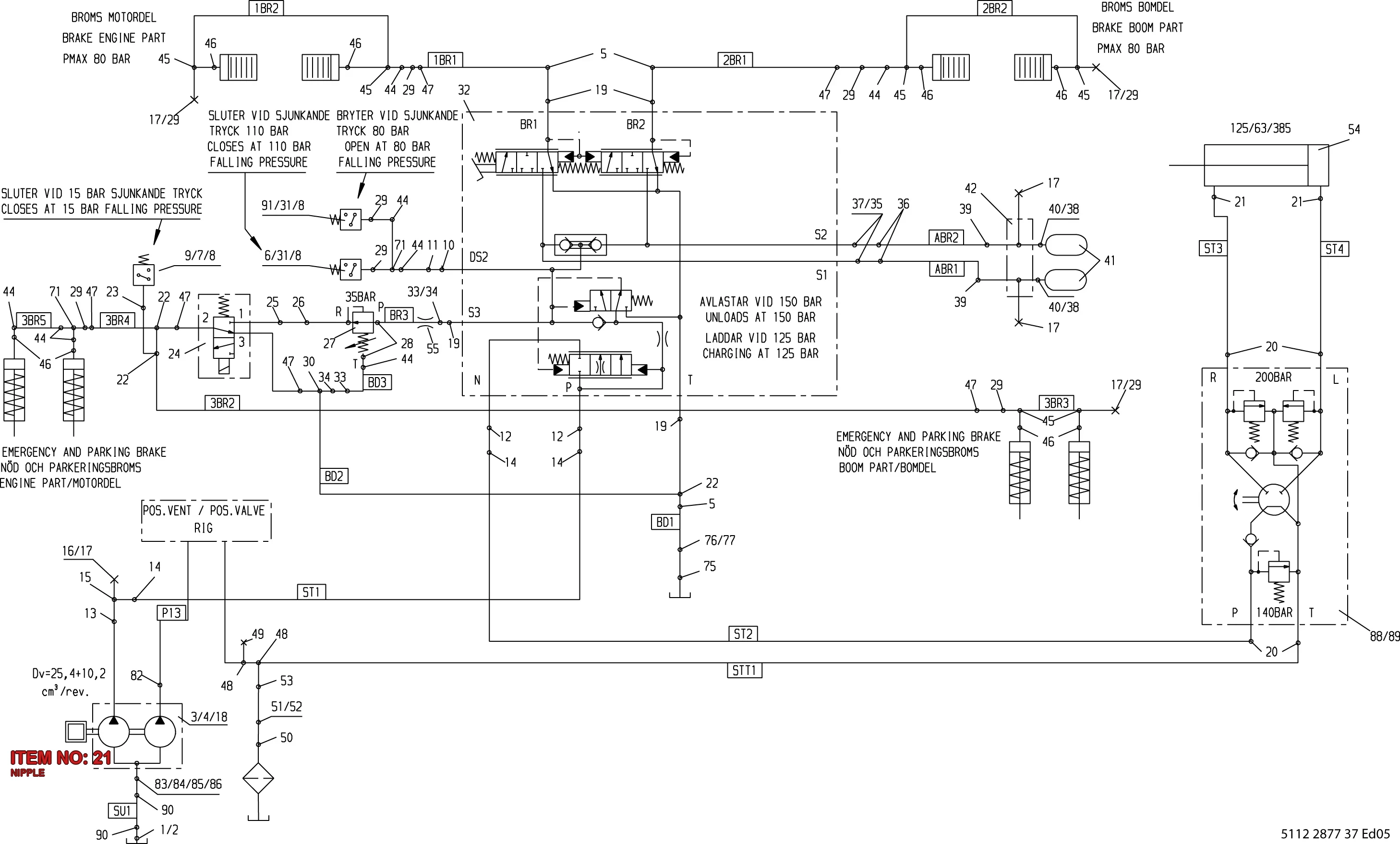 3177 3046 00 – NIPPLE FOR PERCUSSION MECHANISM  . – RACCORD POUR MÉCHANISME - Technical Drawing