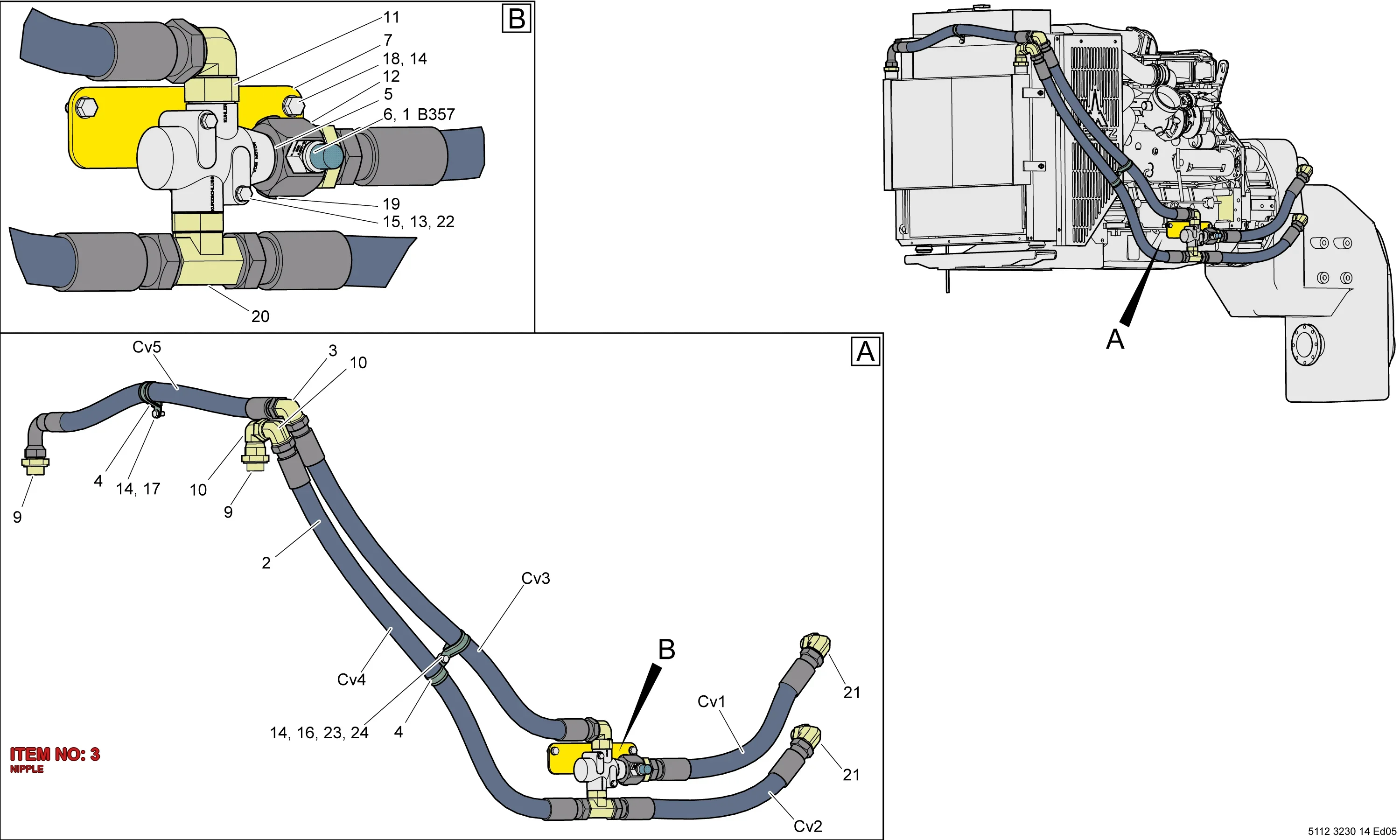 3177 3196 01 NIPPLE - Technical Drawing
