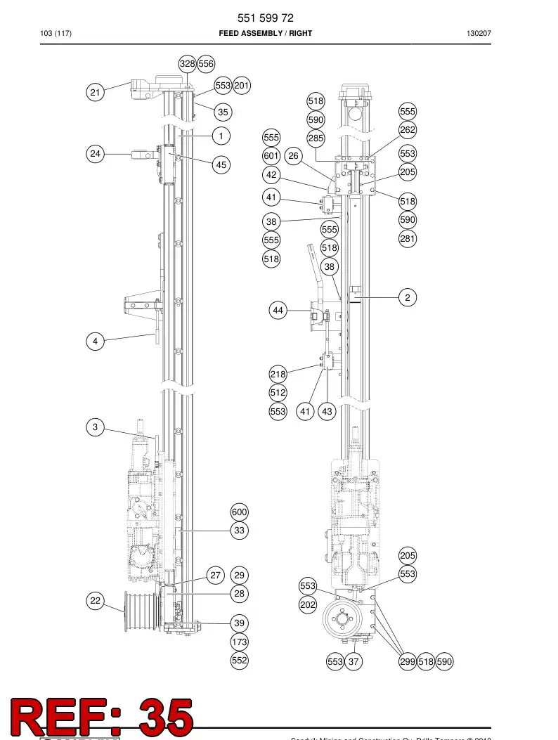 32065408c 320 654 08c Conduit - Sandvik Technical Drawing