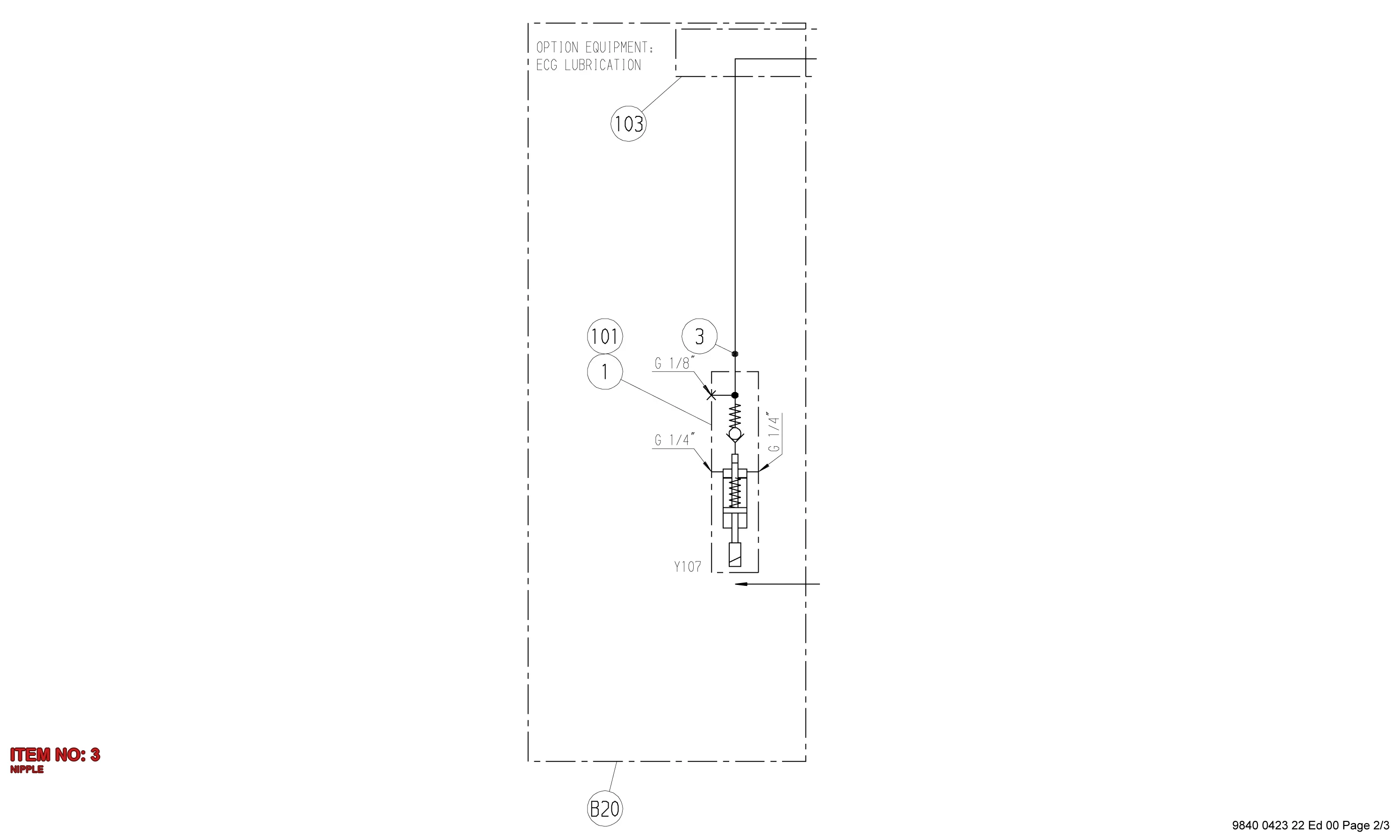 3214 7494 02 NIPPLE - Technical Drawing