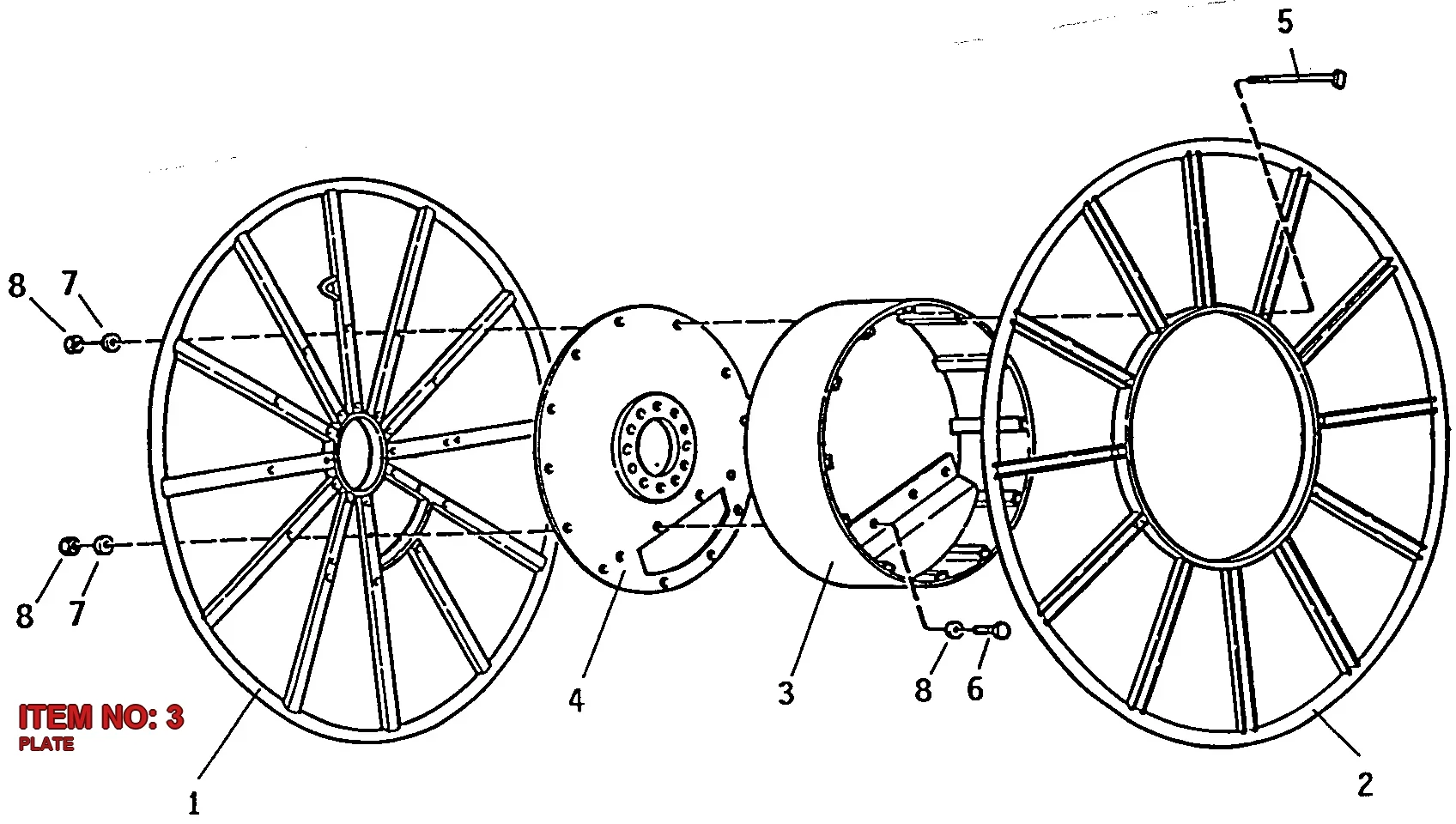 3215 7521 11 PLATE - Technical Drawing