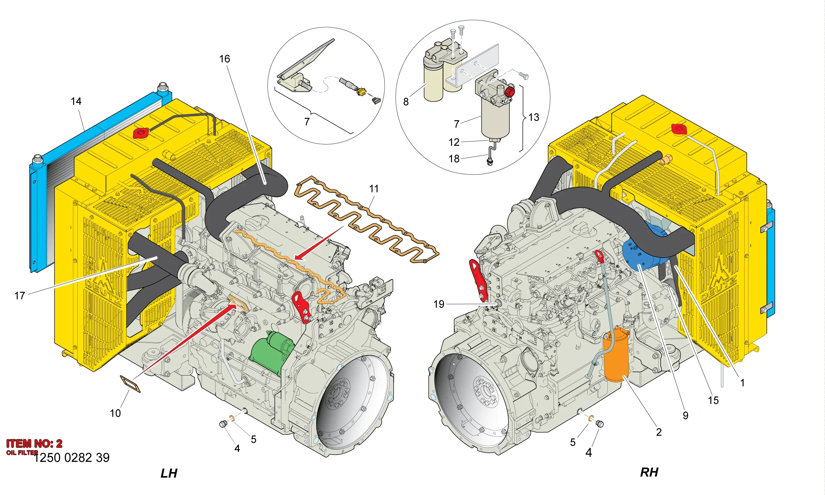 3216 9214 00 OIL FILTER - Technical Drawing