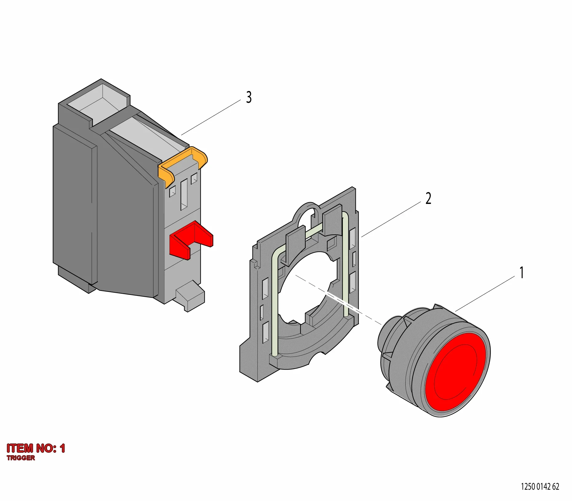 3217 0010 04 TRIGGER - Technical Drawing
